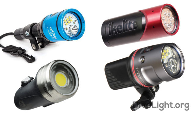 Dive Lights for GoPro Cameras