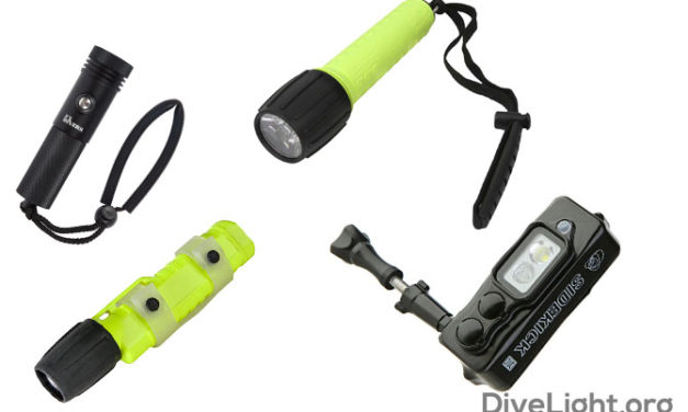 Twist On/Off Dive Lights