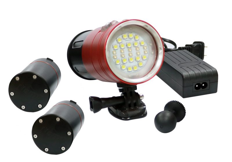 V3 Nemo Flood Light - 15000 Lumens – Most powerful hand-held dive light in the world