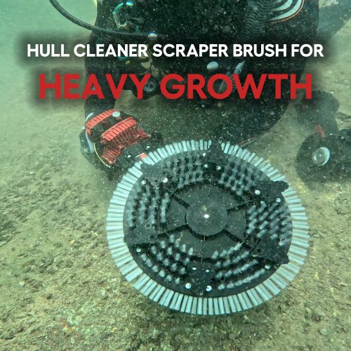 Hull Cleaner Scraper Brush for Heavy Growth image 2